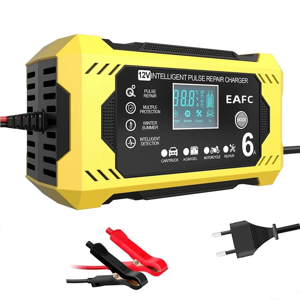Carregador de Bateria Automotivo Inteligente- Power Charge